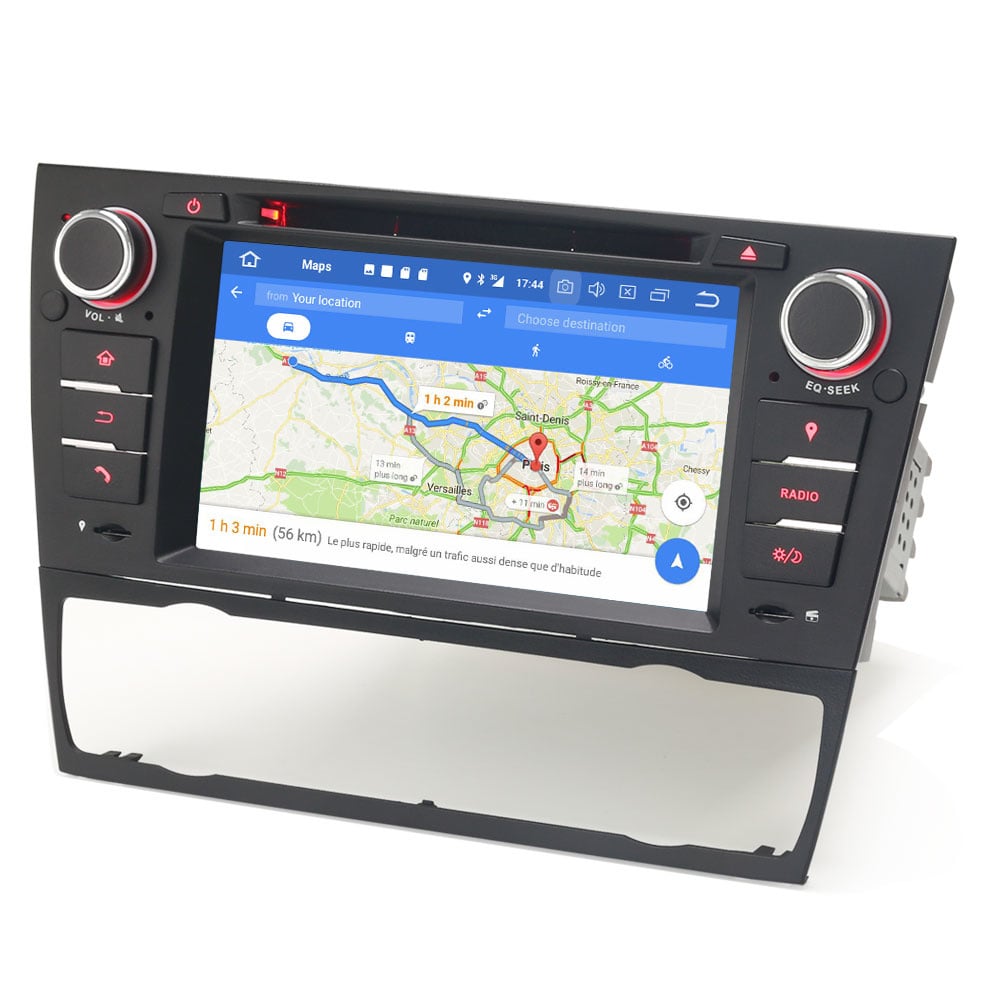 Radio Coche BMW Serie 3 Carplay | Androide 13 | Android Auto
