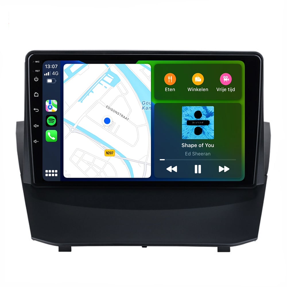 Ford Fiesta | Android 13 | Car radio | 2013 to 2017 | CarPlay & Android Auto