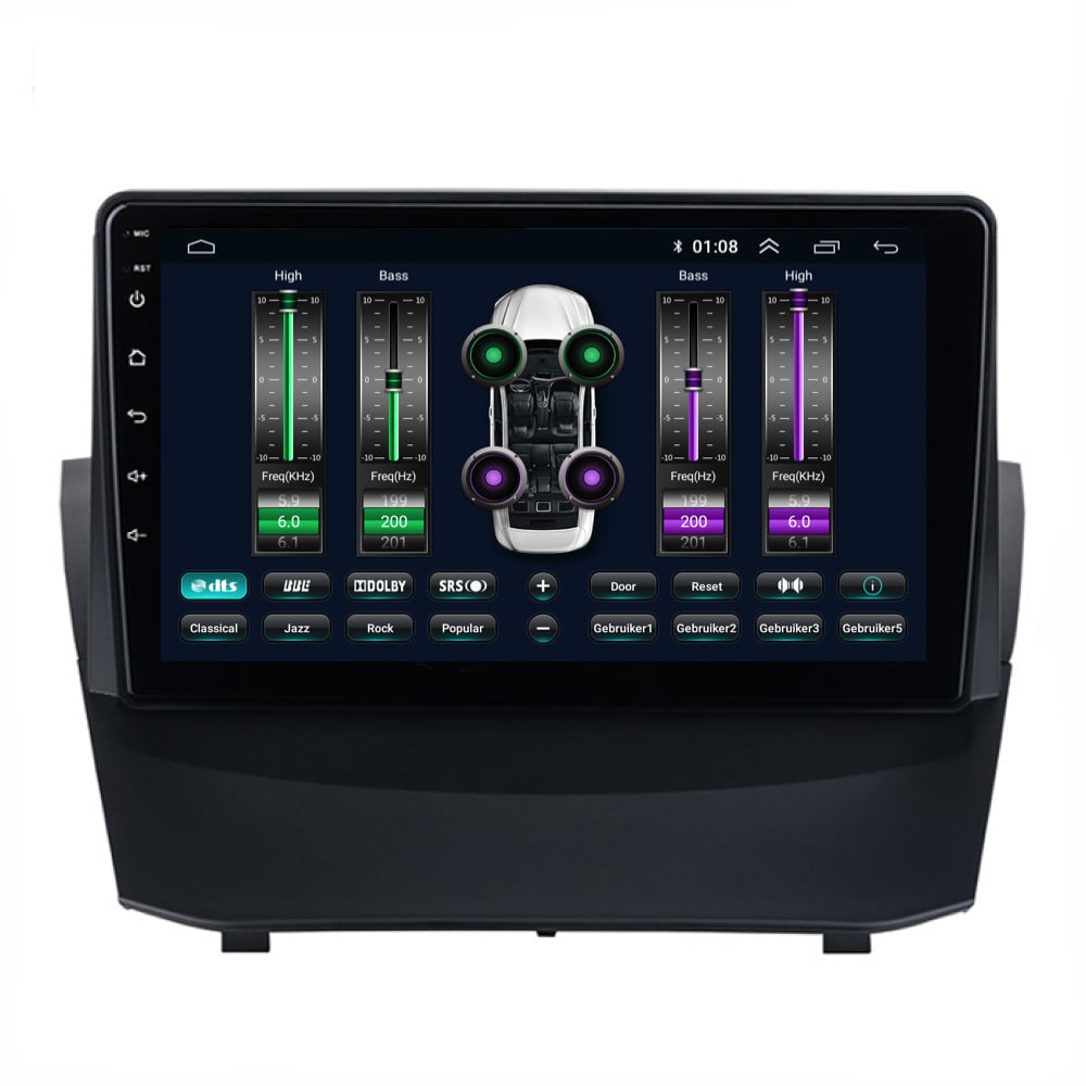 Ford Fiesta | Android 13 | Car radio | 2013 to 2017 | CarPlay & Android Auto