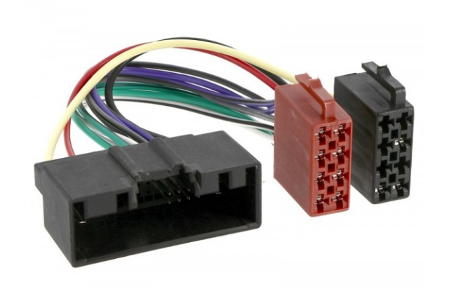 Opel Meriva | Ford Fiesta | Focus | ISO kabel | verloopstekker voor autoradio