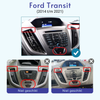 Radio para coche Ford Transit CarPlay | 2014 a 2021 | Denago DNG-A69 | 9 pulgadas | Androide 13 | CarPlay inalámbrico y Android Auto