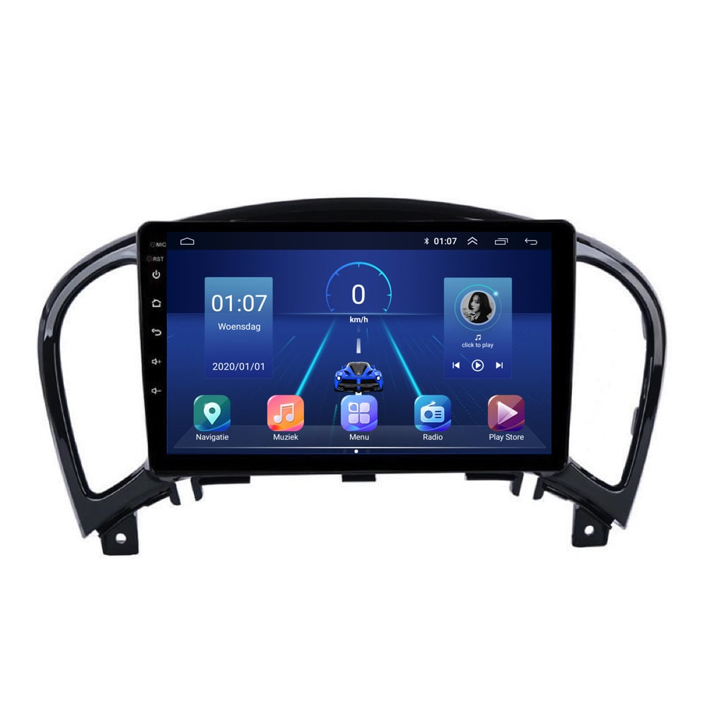 Nissan Juke | Androide 13 | Radio de coche | 2010 a 2019 | Carplay y Android Auto