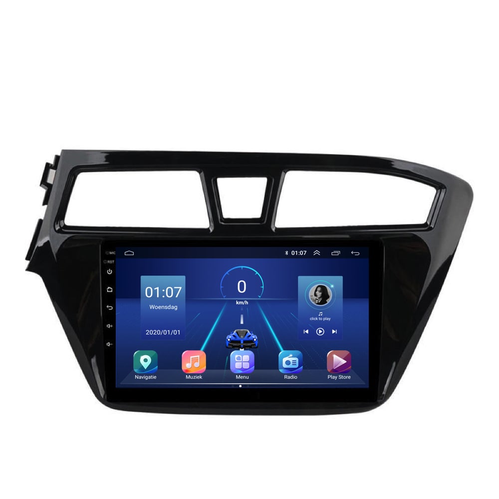 Hyundai i20 | Android 13 | Car radio | 2015 to 2019 | Carplay & Android Auto
