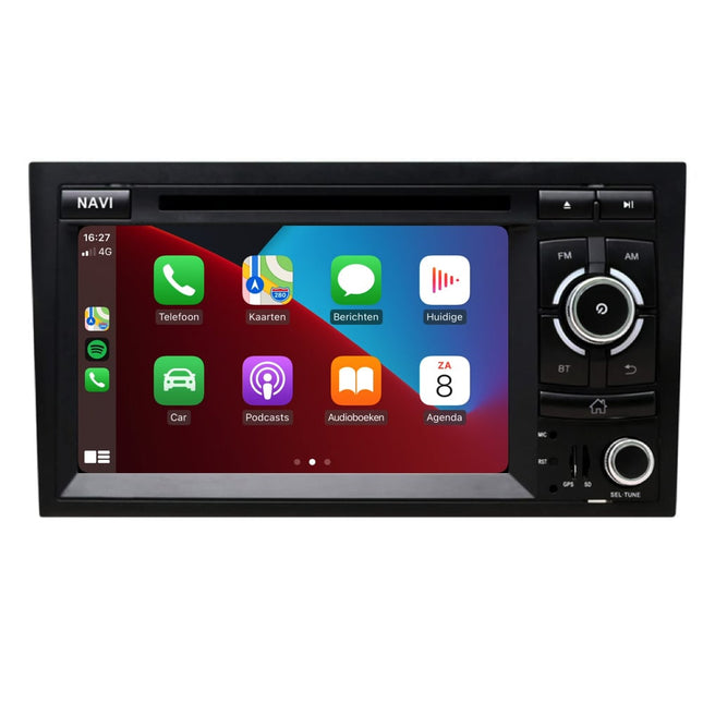 Audi A4 S4 RS4 Autoradio | 2000 t/m 2009 | Carplay