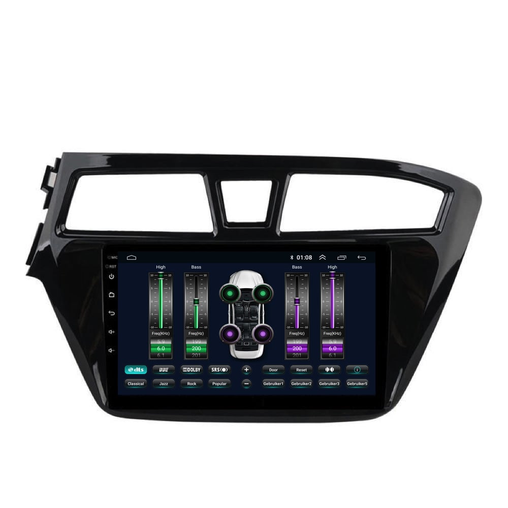 Hyundai i20 | Android 13 | Car radio | 2015 to 2019 | Carplay & Android Auto