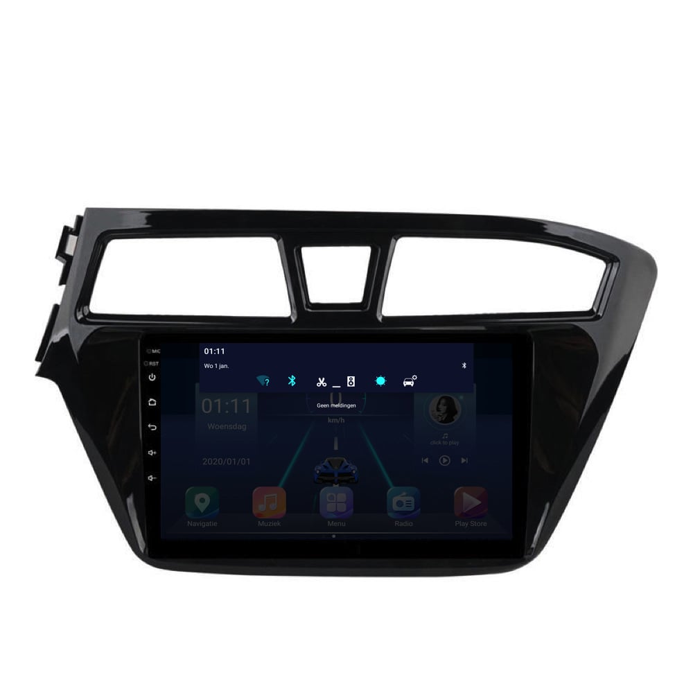 Hyundai i20 | Android 13 | Car radio | 2015 to 2019 | Carplay & Android Auto