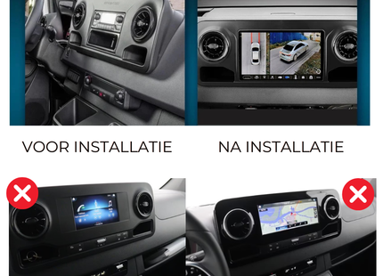 Mercedes Sprinter | Android 13 | Autoradio | 2018 t/m 2023 |  Carplay & Android Auto
