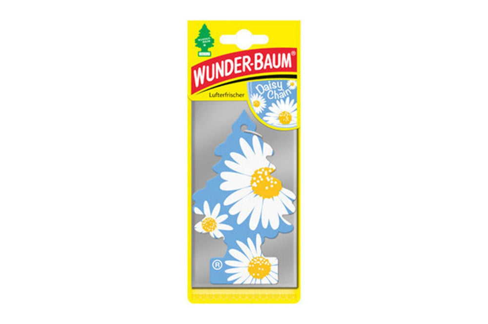 Coche de árbol de fragancia | Collar de margaritas | Wunderbaum