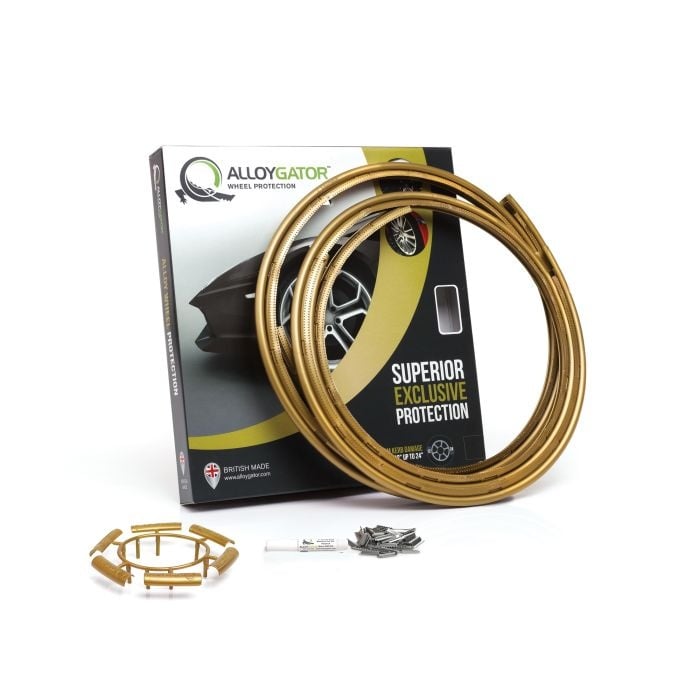 Alloygator Rim Protection | Gold | Curb Protection | Exclusive (12-24'' inch)