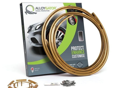Alloygator Velgbescherming |Goud| Stoeprand bescherming | Inter (12-19'' inch)