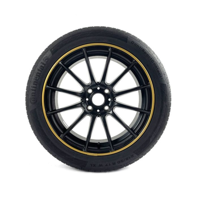 Alloygator Velgbescherming | Goud | Stoeprand bescherming | Exclusive (12-24'' inch)