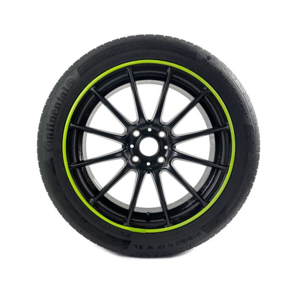 Alloygator Rim Protection | Green | Curb Protection | Exclusive (12-24'' inch)