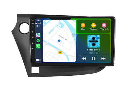 Honda Insight | Android 13 | Autoradio | 2009 t/m 2014 | CarPlay & Android Auto