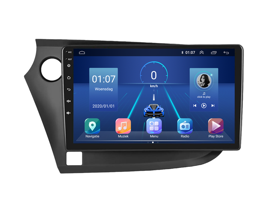 Honda Insight | Androide 13 | Radio de coche | 2009 a 2014 | CarPlay y Android Auto