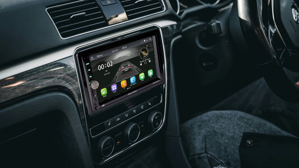 Radio de coche Caliber 2-din - Bluetooth - USB-C, SD, AUX, FM - DAB+ - Llamadas manos libres - Pantalla táctil de 7 PULGADAS - 4 x 75W