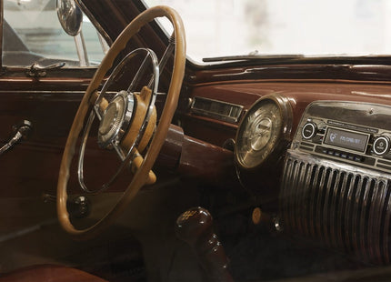 Caliber Autoradio - Bluetooth - USB, SD, AUX, FM - DAB+ - Handsfree bellen - 1 DIN - Retro Oldtimer Look