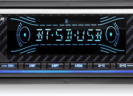 Caliber Autoradio - Bluetooth - USB, SD, AUX, FM - Handsfree bellen - DAB+ - 4 x 100W - Multicolour Display