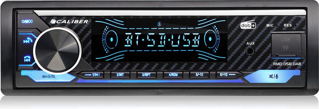 Caliber Autoradio - Bluetooth - USB, SD, AUX, FM - Handsfree bellen - DAB+ - 4 x 100W - Multicolour Display