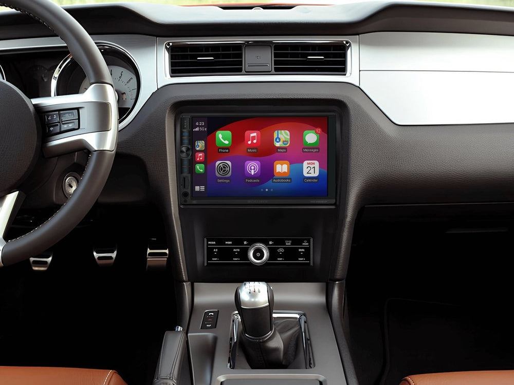 Caliber Car radio - CarPlay - Bluetooth - USB, SD, AUX, FM - 2 din - DAB+ - 7 inch Touchscreen - Wireless CarPlay - 4 x 100 Watt