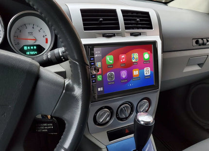 Caliber Autoradio - CarPlay - Bluetooth - USB, SD, AUX, FM - 2 din - DAB+ - 7 inch Touchscreen - Wireless CarPlay - 4 x 100 Watt