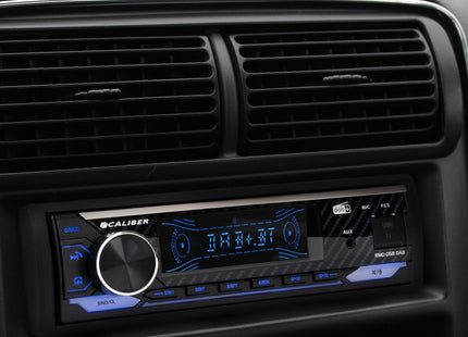 Caliber Autoradio - Bluetooth - USB, SD, AUX, FM - Handsfree bellen - DAB+ - 4 x 100W - Multicolour Display