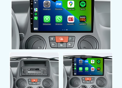 Fiat Panda | Autoradio | 2003 t/m 2012 | Android 13 | Carplay & Android Auto