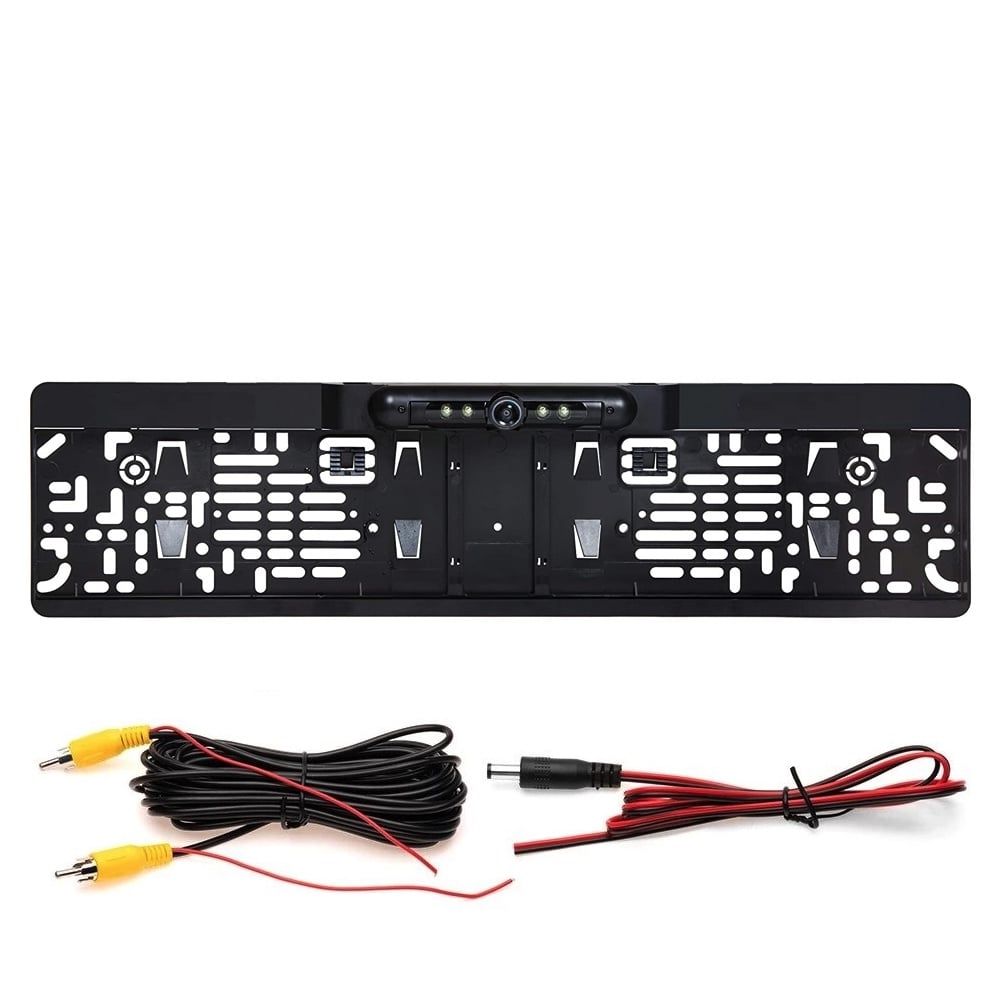 Reversing camera in license plate holder | Luxury design