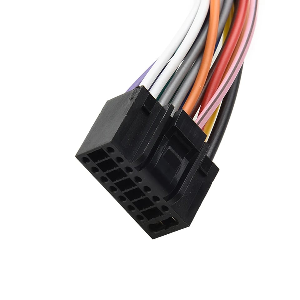 Cable ISO | Adaptador de 16 pines | Conectar y usar | Cable de alimentación universal