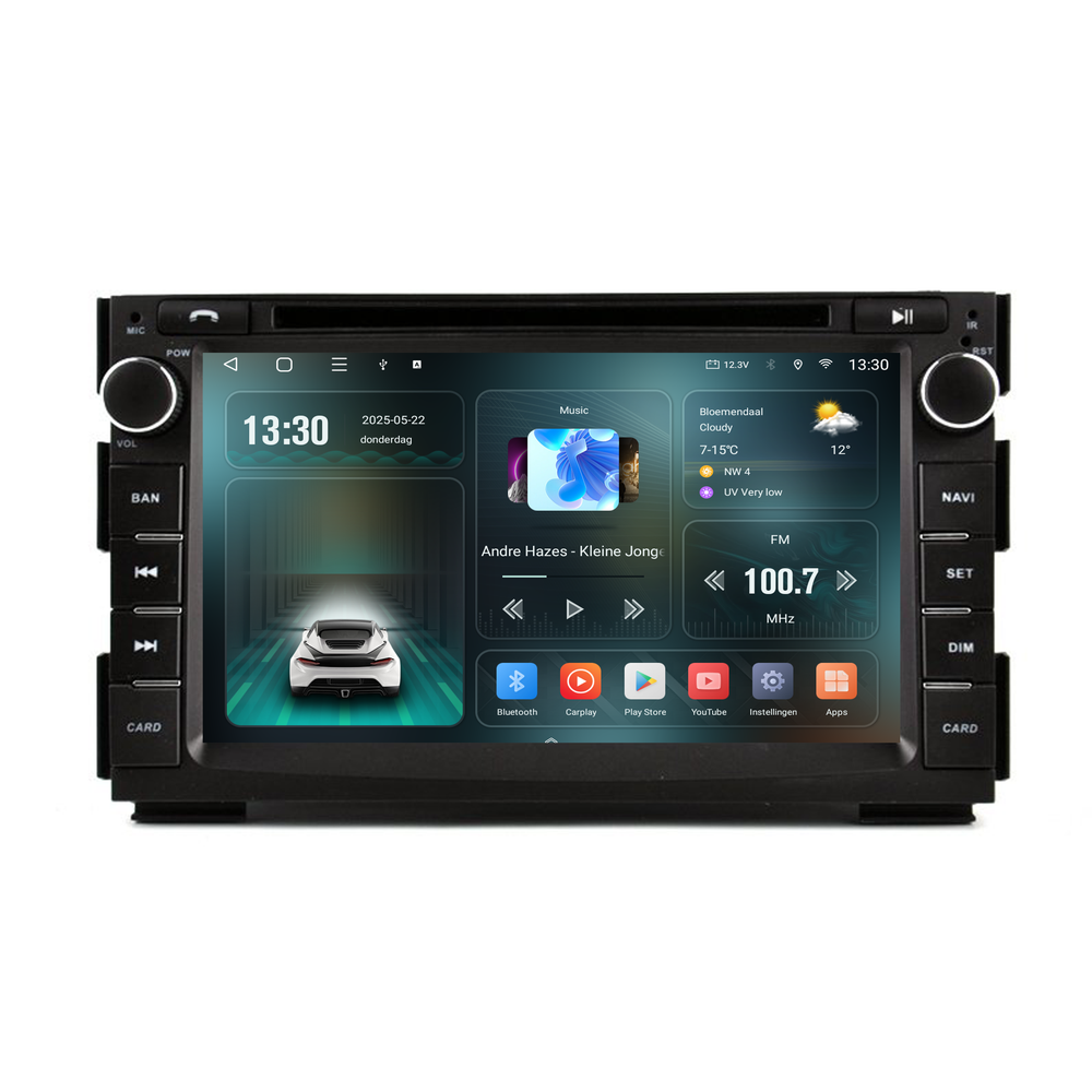 KIA Venga CarPlay Car radio | 4GB + 64GB | 2010 to 2012 | Android Auto & Apple CarPlay