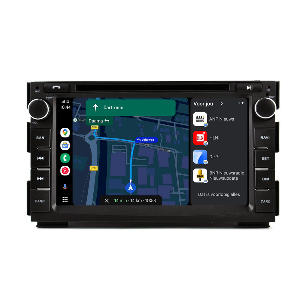 KIA Venga CarPlay Car radio | 4GB + 64GB | 2010 to 2012 | Android Auto & Apple CarPlay