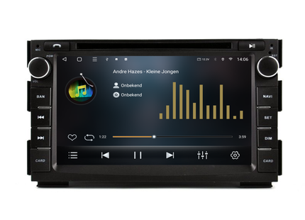 KIA Venga CarPlay Autoradio | 4GB + 64GB | 2010 t/m 2012 | Android Auto & Apple CarPlay