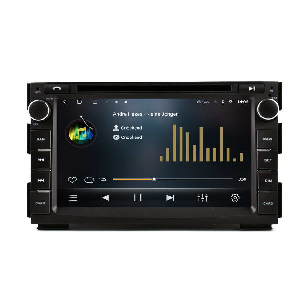 KIA Venga CarPlay Car radio | 4GB + 64GB | 2010 to 2012 | Android Auto & Apple CarPlay
