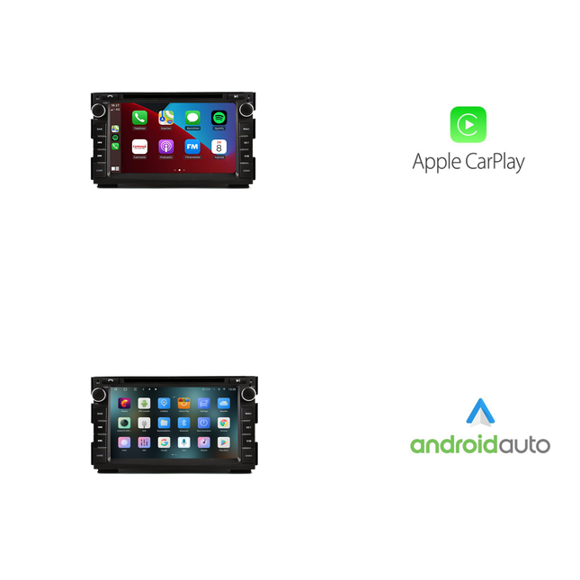 KIA Venga CarPlay Autoradio | 4GB + 64GB | 2010 t/m 2012 | Android Auto & Apple CarPlay