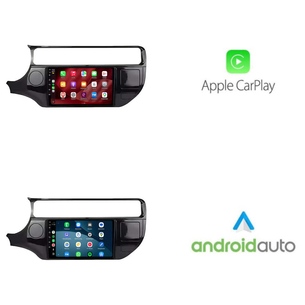 Kia Rio | Android 15 | 9 inch Autoradio | 2015 t/m 2017 | CarPlay & Android Auto