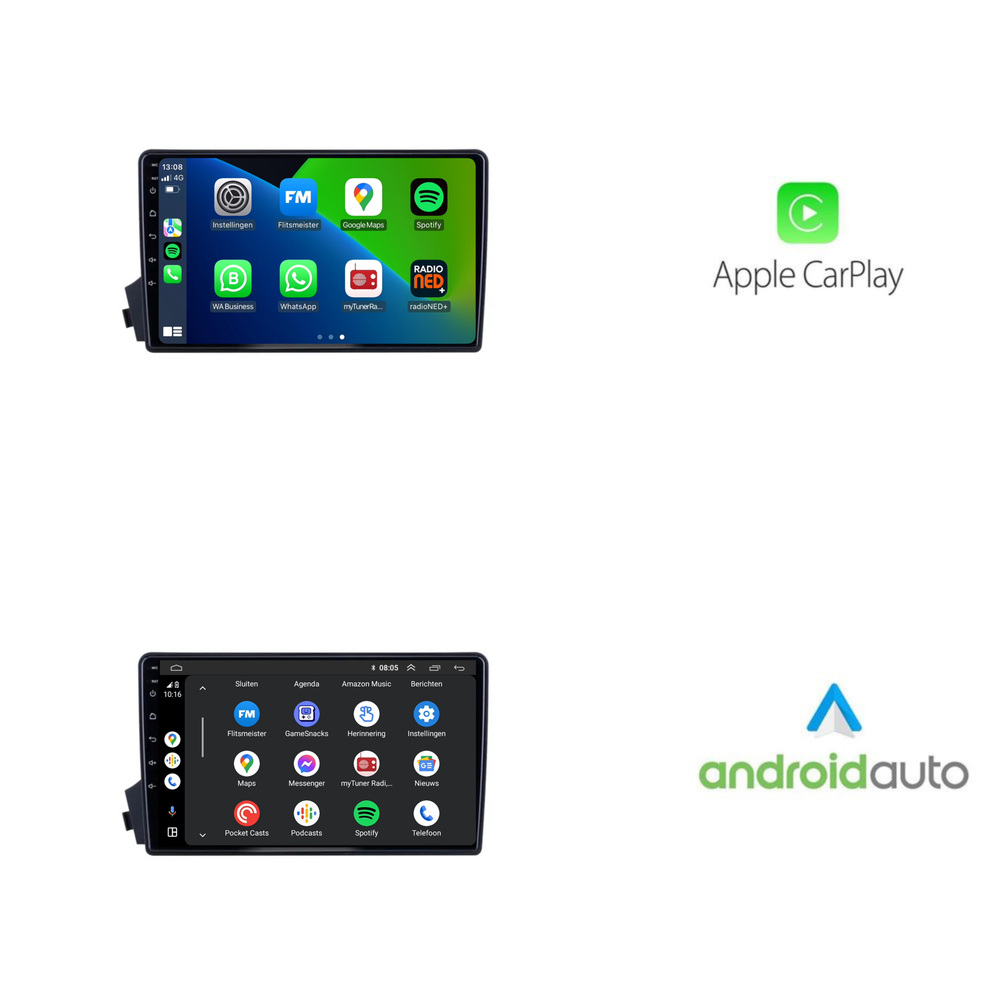 Ssangyong Actyón | Androide 13 | Radio de coche | 2005 a 2011 | Carplay y Android Auto