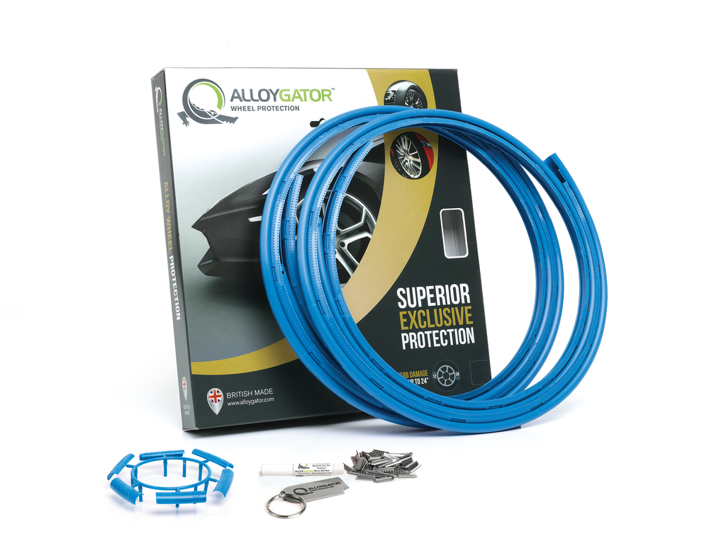 Alloygator Rim Protection | Black | Curb Protection | Exclusive (12-24'' inch)