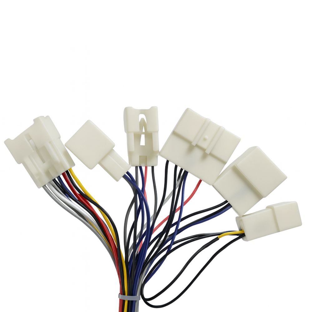Cable adaptador de 16 pines para Toyota Aygo | Conectar y reproducir | Soporta cámara original y control del volante