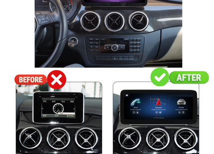 Mercedes A-Klasse W176 CarPlay Autoradio 2012 t/m 2015 | Android Auto  | NTG 4.5