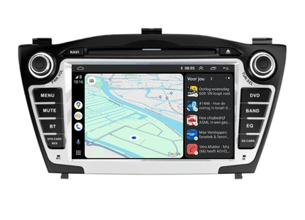 Hyundai ix35 CarPlay & Android Auto autoradio | 2009 t/m 2015 | Android 13 | 4+64GB