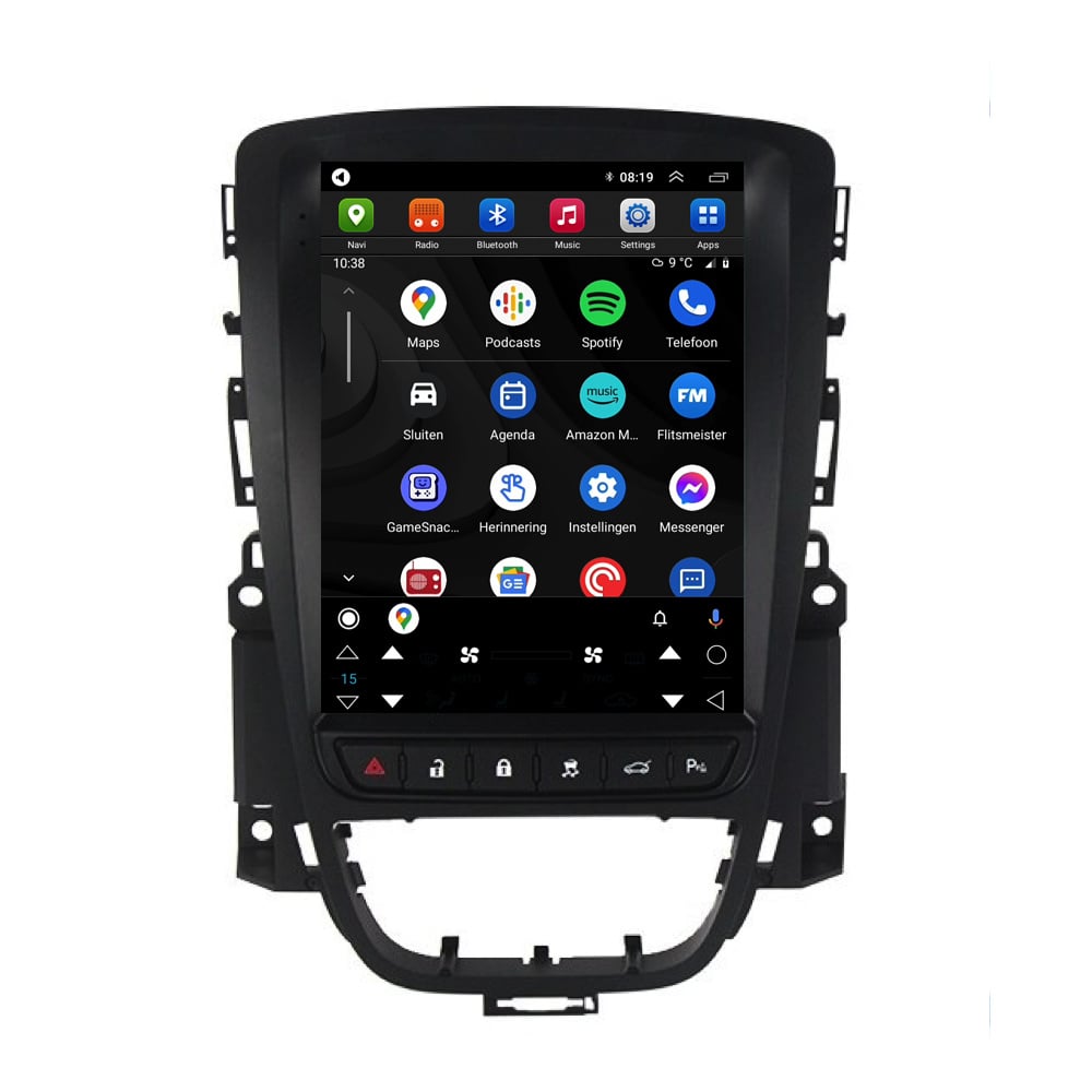 Opel Astra J y Cascada | CarPlay Android | 2009 a 2015 | pantalla grande