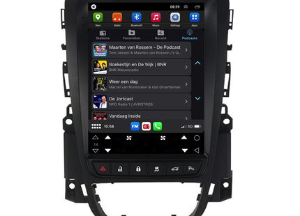 Opel Astra J & Cascada | Android CarPlay | 2009 t/m 2015 | Groot scherm