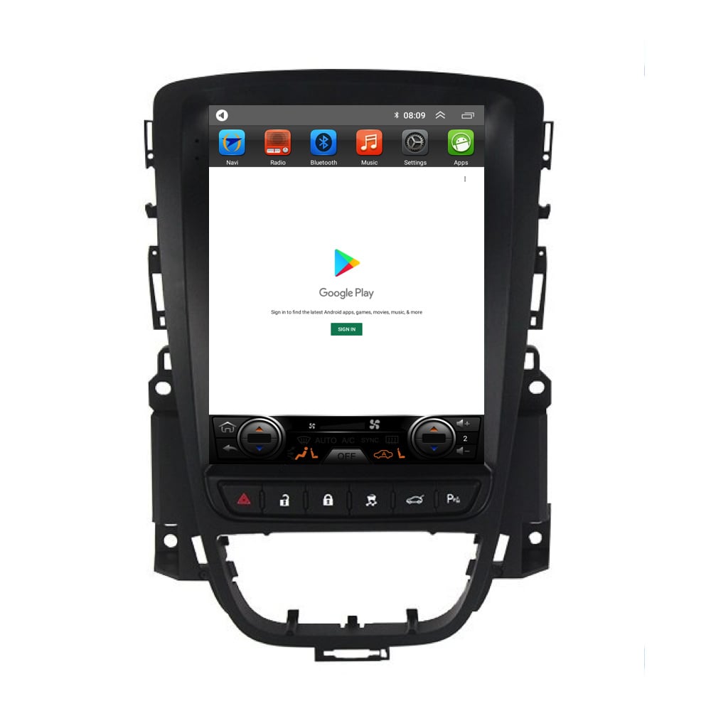 Opel Astra J y Cascada | CarPlay Android | 2009 a 2015 | pantalla grande