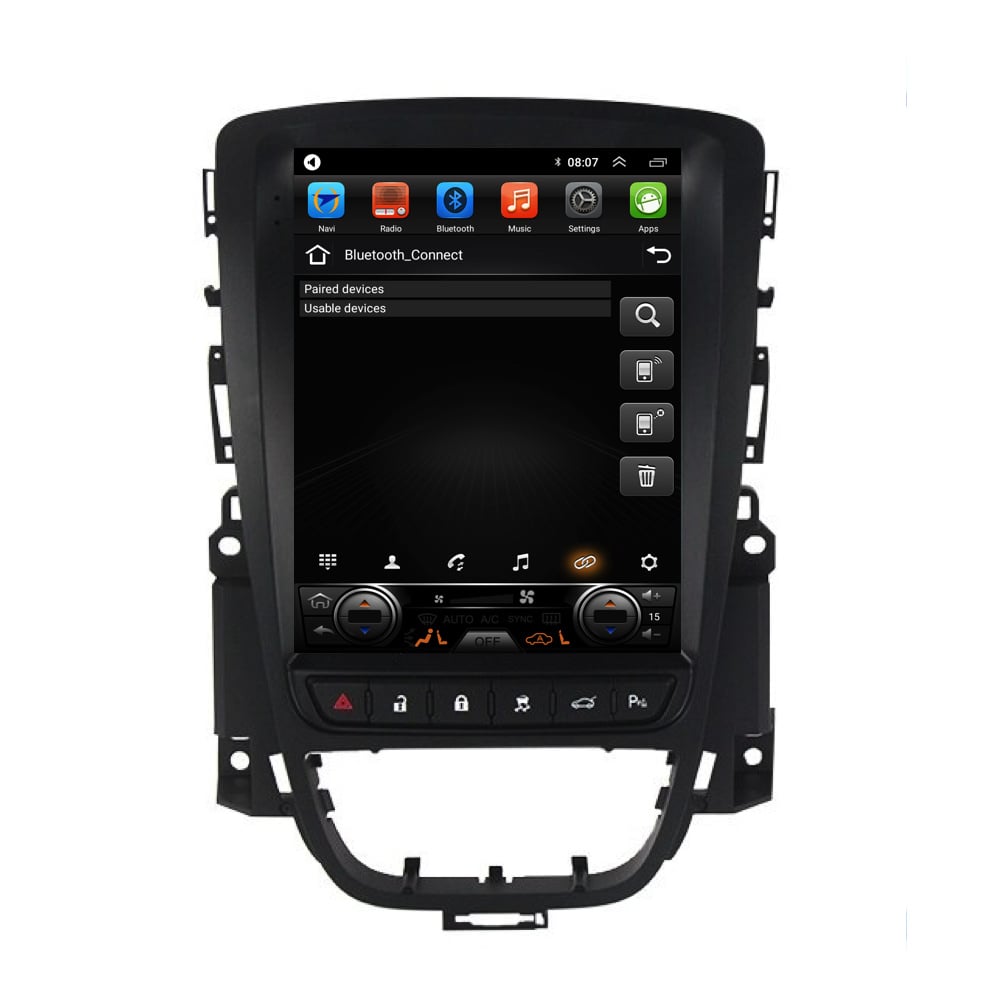 Opel Astra J y Cascada | CarPlay Android | 2009 a 2015 | pantalla grande