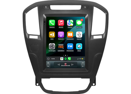 Cartronix Opel Insignia | 2008 t/m 2013 | Autoradio Navigatie | Apple CarPlay & Android Auto | Android 13 | Groot HD Scherm