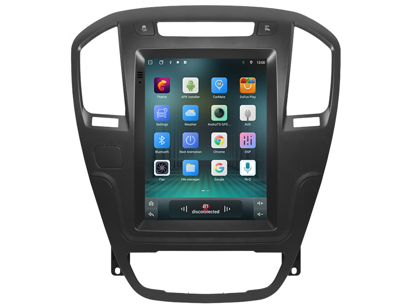 Cartronix Opel Insignia | 2008 to 2013 | Car radio Navigation | Apple CarPlay & Android Auto | Android 13 | Large HD Screen