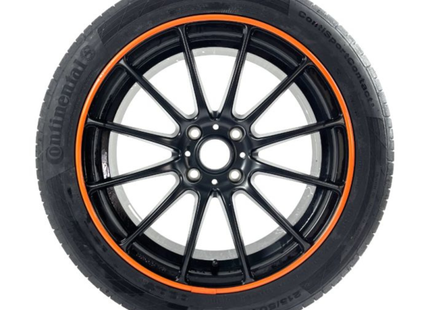 Alloygator Velgbescherming | Oranje| Stoeprand bescherming | Exclusive (12-24'' inch)