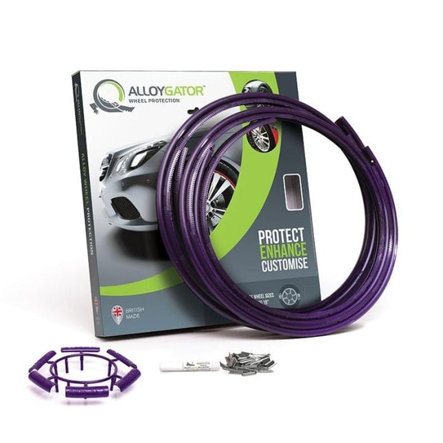 Alloygator Velgbescherming | Paars| Stoeprand bescherming | Inter (12-19'' inch)