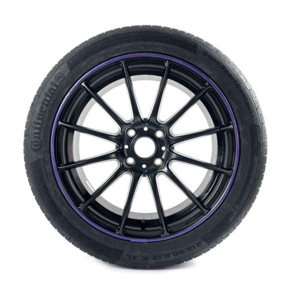 Protección de rines Alloygator | Morado | Protección para bordillos | Inter (12-19 pulgadas)