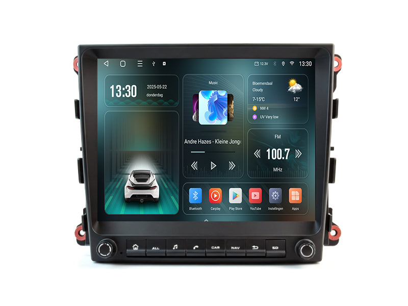 Porsche Panamera Autoradio | 2009–2016 | Zwart | 8 inch | Android 15 | 4+64GB | CarPlay & Android Auto
