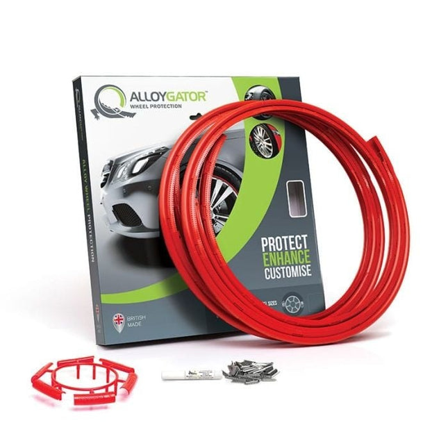 Alloygator Velgbescherming | Rood | Stoeprand bescherming | Inter (12-19'' inch)